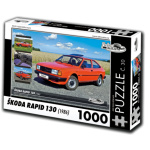 RETRO-AUTA Puzzle č. 30 Škoda Rapid 130 (1986) 1000 dílků 120496