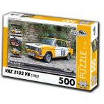 RETRO-AUTA Puzzle č. 42 Vaz 2103 VB (1980) 500 dílků 120511