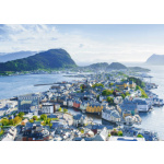 RAVENSBURGER Puzzle Ålesund, Norsko 1000 dílků 122115