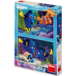 DINO Puzzle Hledá se Dory 2x77 dílků 122415