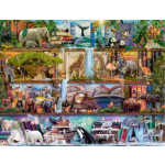 RAVENSBURGER Puzzle Království divokých zvířat 2000 dílků 122661