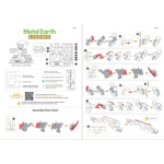 METAL EARTH 3D puzzle Strážci Galaxie: Star-Lord 122751