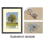 BFHM Plastový rám na puzzle 60x50cm - černý 123062