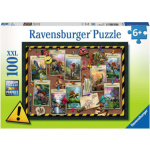 RAVENSBURGER Puzzle Sbírka dinosaurů XXL 100 dílků 123368