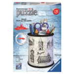 RAVENSBURGER 3D puzzle stojan: Pražské památky 54 dílků 124042