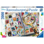 RAVENSBURGER Puzzle Disney: Moje oblíbené známky 2000 dílků 124280