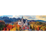 EUROGRAPHICS Panoramatické puzzle Zámek Neuschwanstein, Německo 1000 dílků 124700