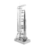 METAL EARTH 3D puzzle Apollo Saturn V s rampou 124865