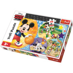 TREFL Puzzle Mickey Mouse sportuje MAXI 24 dílků 125159