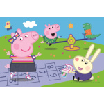 TREFL Puzzle Prasátko Peppa: Skákací panák 54 dílků 125225