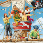 RAVENSBURGER Puzzle Pirátská dobrodružství 3x49 dílků 125382
