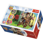 TREFL Puzzle Toy Story 4: Woodyho jízda 54 dílků 125796