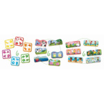 EDUCA Baby puzzle set Barvy, posloupnost a protiklady 3v1 126071