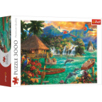 TREFL Puzzle Život na ostrově 3000 dílků 127082