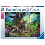 RAVENSBURGER Puzzle Vlci v lese 1000 dílků 132728