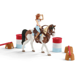 SCHLEICH Horse Club® 42441 Hannah a jezdecká sada na western 134196