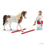 SCHLEICH Horse Club® 42441 Hannah a jezdecká sada na western 134196