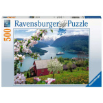 RAVENSBURGER Puzzle Jarní krajina 500 dílků 134471
