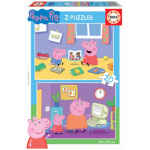 EDUCA Puzzle Prasátko Peppa 2x20 dílků 134594