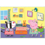 TREFL Puzzle Prasátko Peppa: Vzpomínky na prázdniny 4v1 (12,15,20,24 dílků) 135481