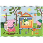 TREFL Puzzle Prasátko Peppa: Vzpomínky na prázdniny 4v1 (12,15,20,24 dílků) 135481