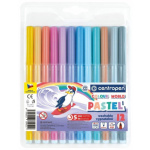 CENTROPEN Fixy 12 barev Pastel 135846