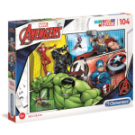 CLEMENTONI Puzzle Avengers 104 dílků 136687