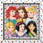 CLEMENTONI Puzzle Frame Me Up Disney princezny 60 dílků 137061