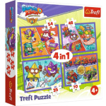 TREFL Puzzle Super Zings S5 4v1 (35,48,54,70 dílků) 138563