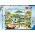 RAVENSBURGER Puzzle Útěk do Cornwallu 500 dílků 138753
