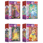 TREFL Displej Puzzle Disney princezny 54 dílků (40 ks) 141190