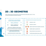 MAGFORMERS Výukové karty Geometrie 3: 2D a 3D geometrie 141576