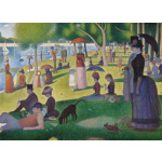 CLEMENTONI Puzzle Museum Collection: Nedělní odpoledne na ostrově La Grande Jatte 1000 dílků 141666