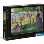 CLEMENTONI Puzzle Museum Collection: Nedělní odpoledne na ostrově La Grande Jatte 1000 dílků 141666