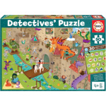 EDUCA Detektivní puzzle Hrad 50 dílků 141815