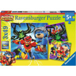 RAVENSBURGER Puzzle Power Players 3x49 dílků 142597
