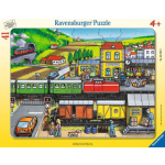 RAVENSBURGER Puzzle Na nádraží 41 dílků 142929