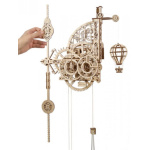 UGEARS 3D puzzle Aero Clock s kyvadlem 320 dílků 142953