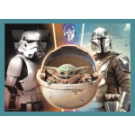 TREFL Puzzle Star Wars: Mandalorian 4v1 (35,48,54,70 dílků) 143131