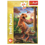 TREFL Puzzle Úžasní dinosauři: Tyrannosaurus 54 dílků 143152