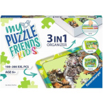 RAVENSBURGER Sada pro skládání puzzle My Puzzle Friends Kids 3v1 zelená 143238