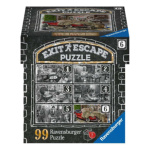 RAVENSBURGER Únikové EXIT puzzle Strašidelné sídlo 6: V garáži 99 dílků 143589