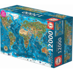EDUCA Puzzle Zázraky světa 12000 dílků 143678