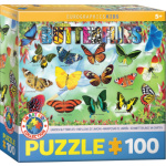 EUROGRAPHICS Puzzle Zahradní motýli 100 dílků 144284