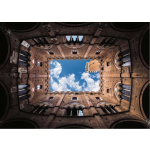 RAVENSBURGER Puzzle Cortile della Podestà, Palazzo Pubblico, Siena, Itálie 1000 dílků 144294