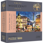 TREFL Wood Craft Origin puzzle Francouzská ulice 1000 dílků 144375