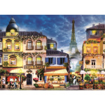 TREFL Wood Craft Origin puzzle Francouzská ulice 1000 dílků 144375