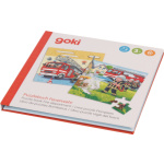 GOKI Magnetická puzzle kniha Hasičský sbor 2x20 dílků 145077