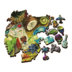 TREFL Wood Craft Origin puzzle Barevné koktejly 501 dílků 145115