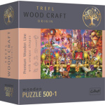 TREFL Wood Craft Origin puzzle Kouzelný svět 501 dílků 145117